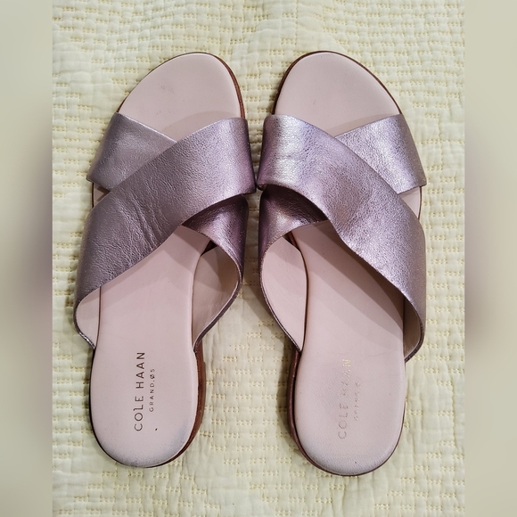Cole Haan Shoes - Cole Haan Anika Flat Criss-cross Sandals Size 6,5